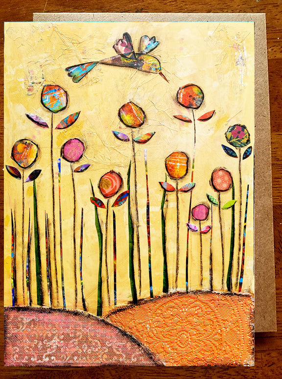 Sunshine Humminbird... Greeting Card