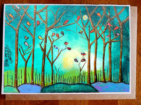 Enchanted Forest.. 5 x 7 Greeting Card