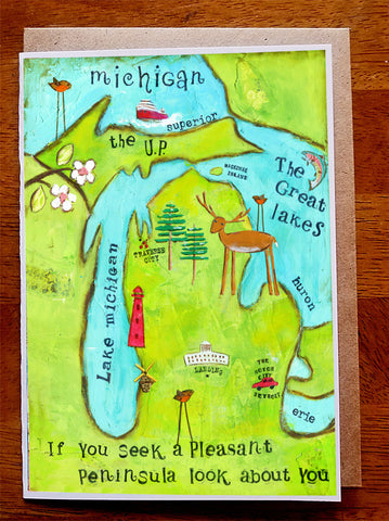 Pleasant Peninsula ....5 x 7 Card