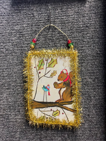Squirrel Ornament