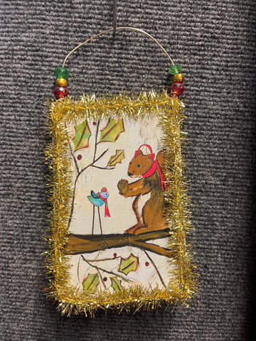 Squirrel Ornament