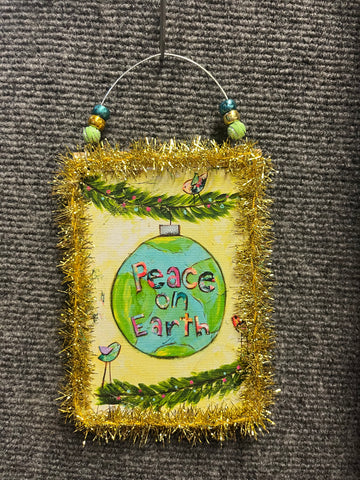 Peace on earth Ornament