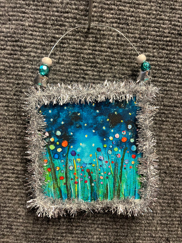 Midnight Fireflies Ornament