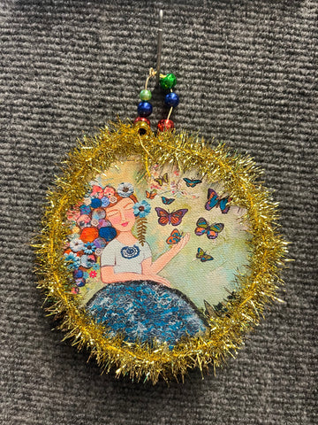 Firefly Girl Ornament