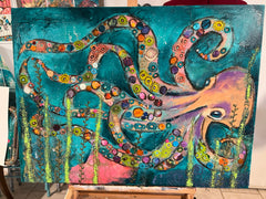 Octopus Original Painting