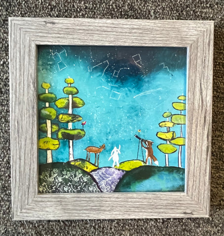 Galileo’s Assistant framed print