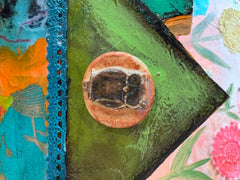 Love...Mixed Media House, Wall Hanging