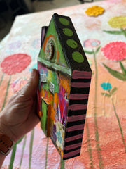 Love...Mixed Media House, Wall Hanging