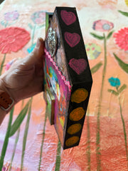 Love...Mixed Media House, Wall Hanging