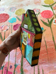 Love...Mixed Media House, Wall Hanging