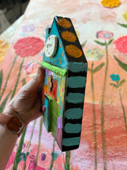 Love...Mixed Media House, Wall Hanging