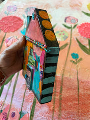 Love...Mixed Media House, Wall Hanging