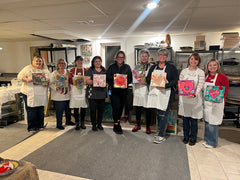 Mixed Media Valentine Heart Workshop, Tuesday Feb 3 2026  6pm