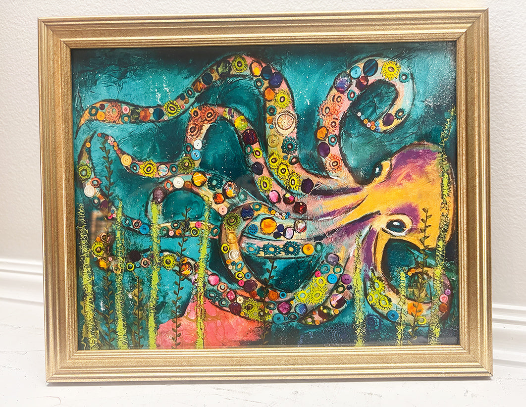 Octopus...Framed print