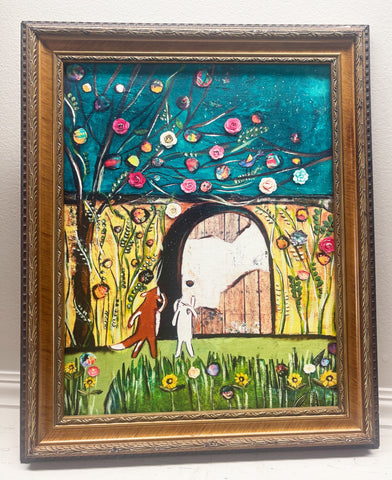 The Secret Garden..Framed print