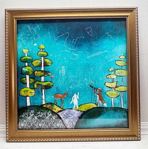 Galileo's Assistant...Framed print