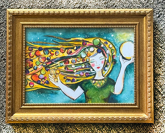 Moon Goddess...Framed print
