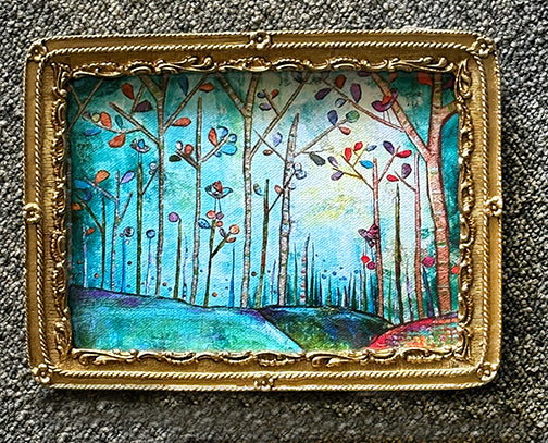 Into the Woods...Framed print