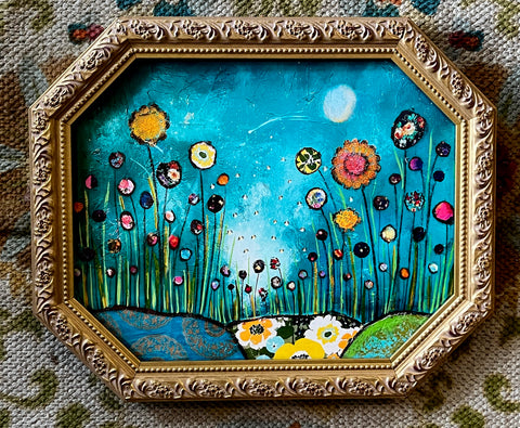 Moonlight Meadow...Framed Print