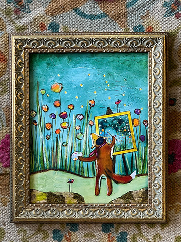 Plein Aire Artiste...Framed Print