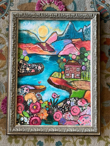 Mountain Retreat...Framed Print
