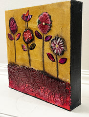 Cherry Blooms 8" x 8"  Original Painting