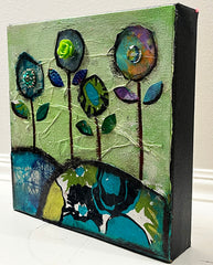 Joyful Song  8" x 8"  Original Painting