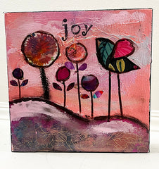 Joy  8" x 8"  Original Painting
