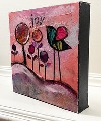 Joy  8" x 8"  Original Painting