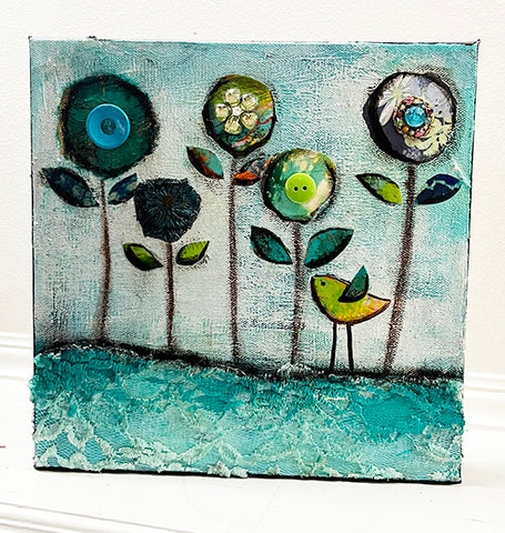 Breezy Day 10”x 10" Original Painting
