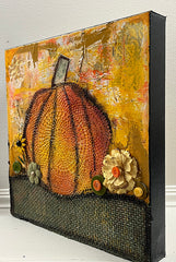 Pumpkin 12”x 12" Original Painting