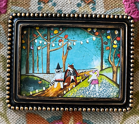 Masquerade Ball...Framed Print