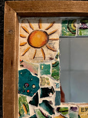 Embrace the Moment Mosaic Mirror