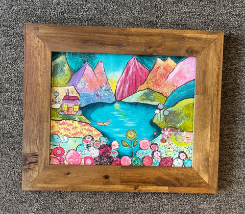 Mountain Escape framed print