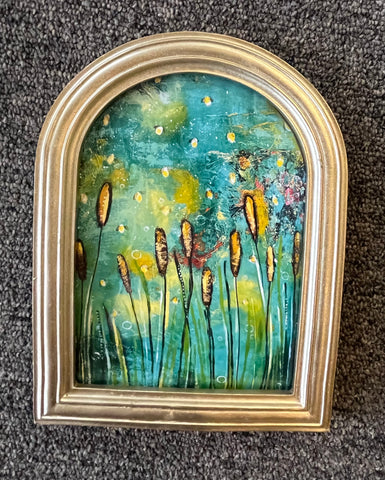 Cattails  Framed Print