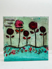 Nurture your heart 12”x 12" Original Painting