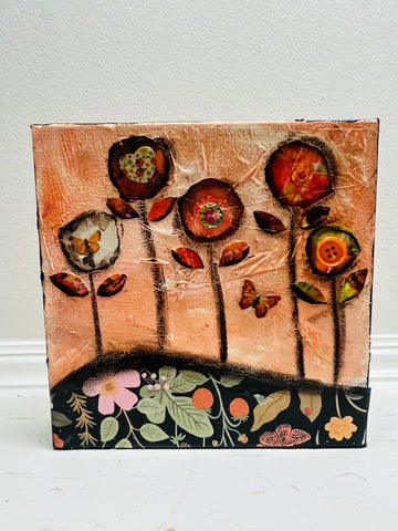 Be Free 8”x 8" Original Painting (Copy) (Copy)