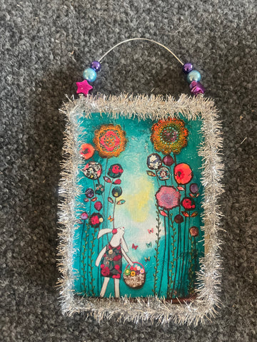 Bunny in the Meadow Ornament