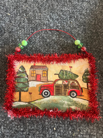 Christmas Cruisin' Ornament