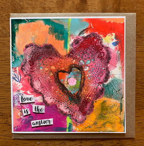 Love is the Answer...Card