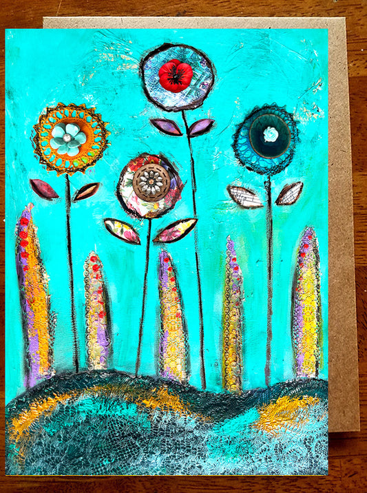 Bedazzled..... Greeting Card