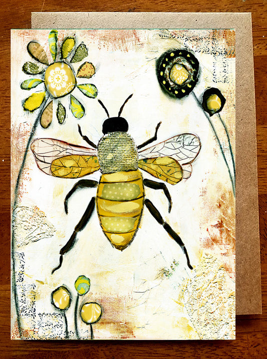 Bee..... 5 x7 Greeting Card