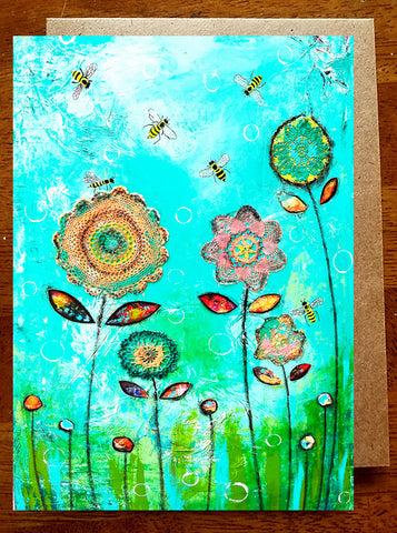 Be Free.... Greeting Card