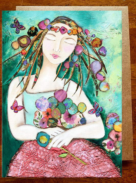 Butterfly Dreams  5" x 7" Card