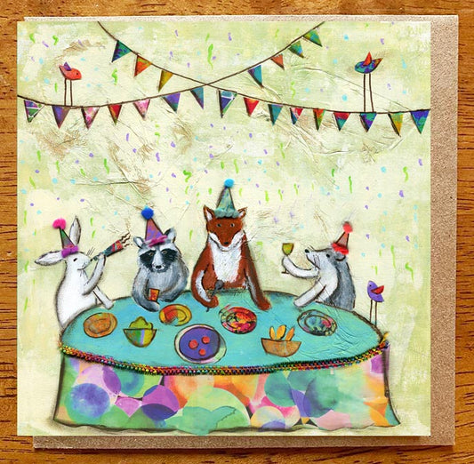 Celebrate good Times.. 5 x 5 greeting card