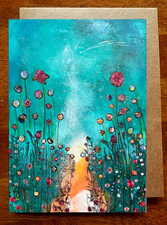 Evenings End.. 5 x 7 Greeting Card (Copy)
