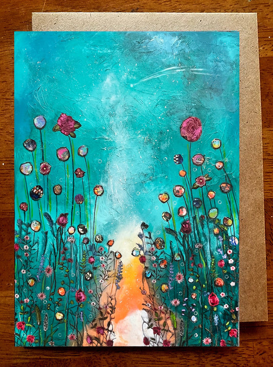 Evenings End.. 5 x 7 Greeting Card (Copy)
