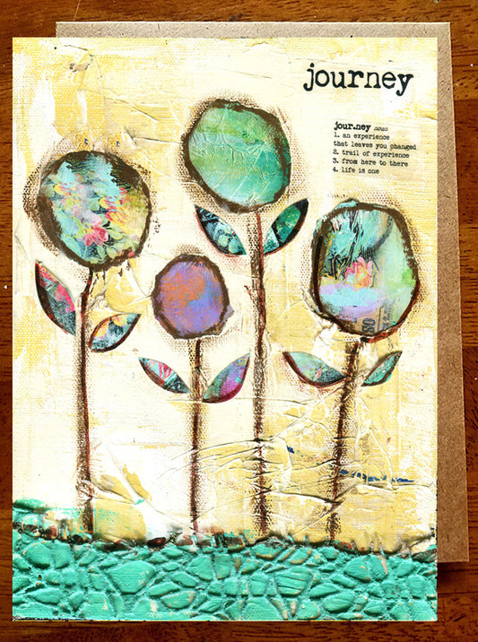 Journey.... 5 x 7 Greeting Card