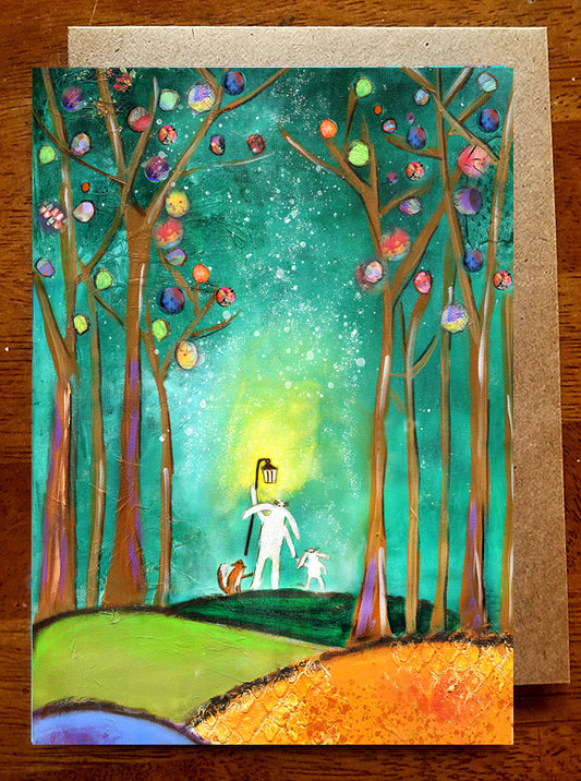 Light the Way...... Greeting Card
