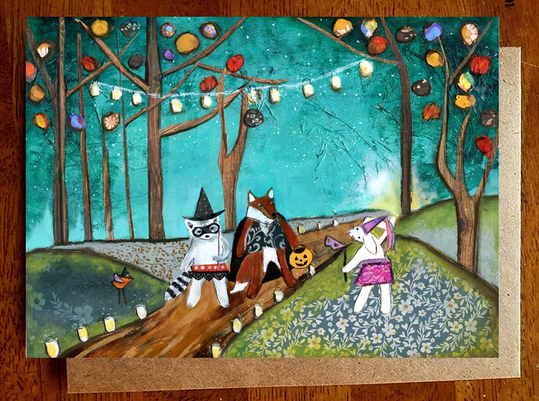 Masquerade Ball...Greeting Card